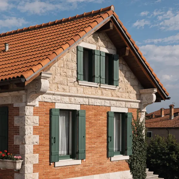 Copertura provvisoria tetto d'emergenza a Caorle